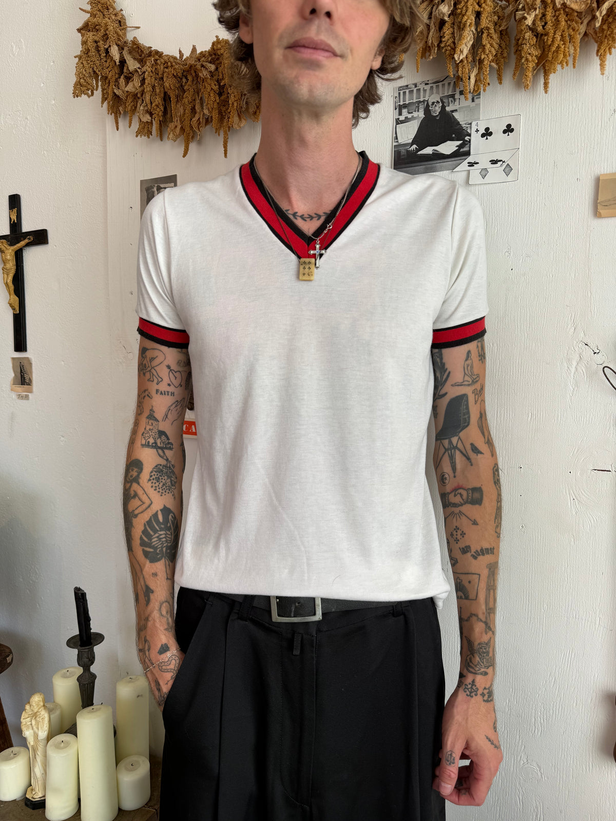 1970s Made in Japan Athletic V-Neck