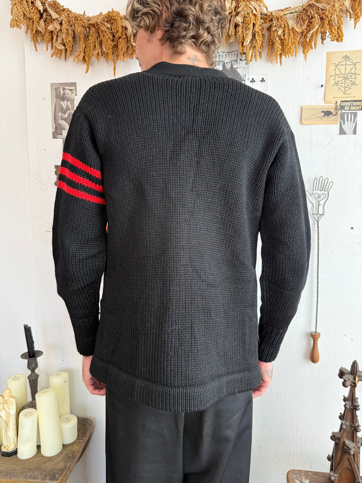 1960s Chunk Knits School Cardigan