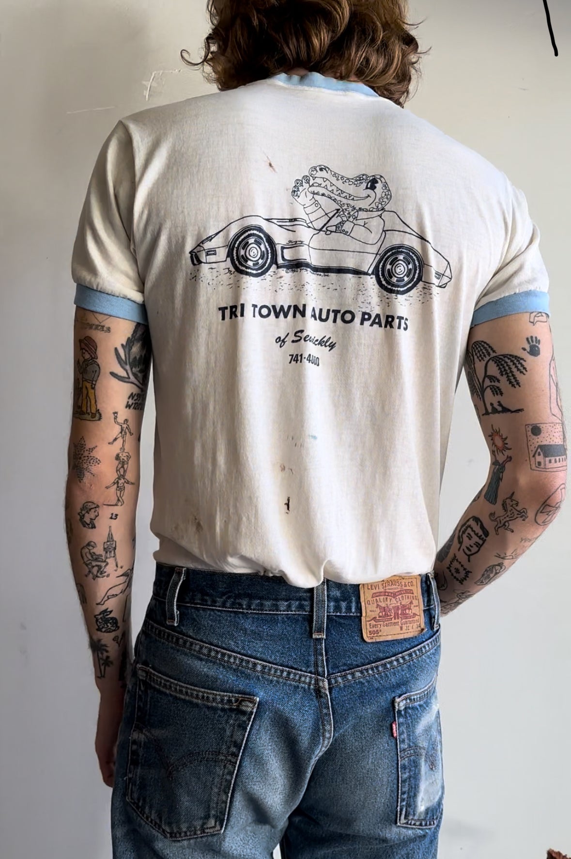 1980s Tri-Town Auto Parts T-Shirt (M)