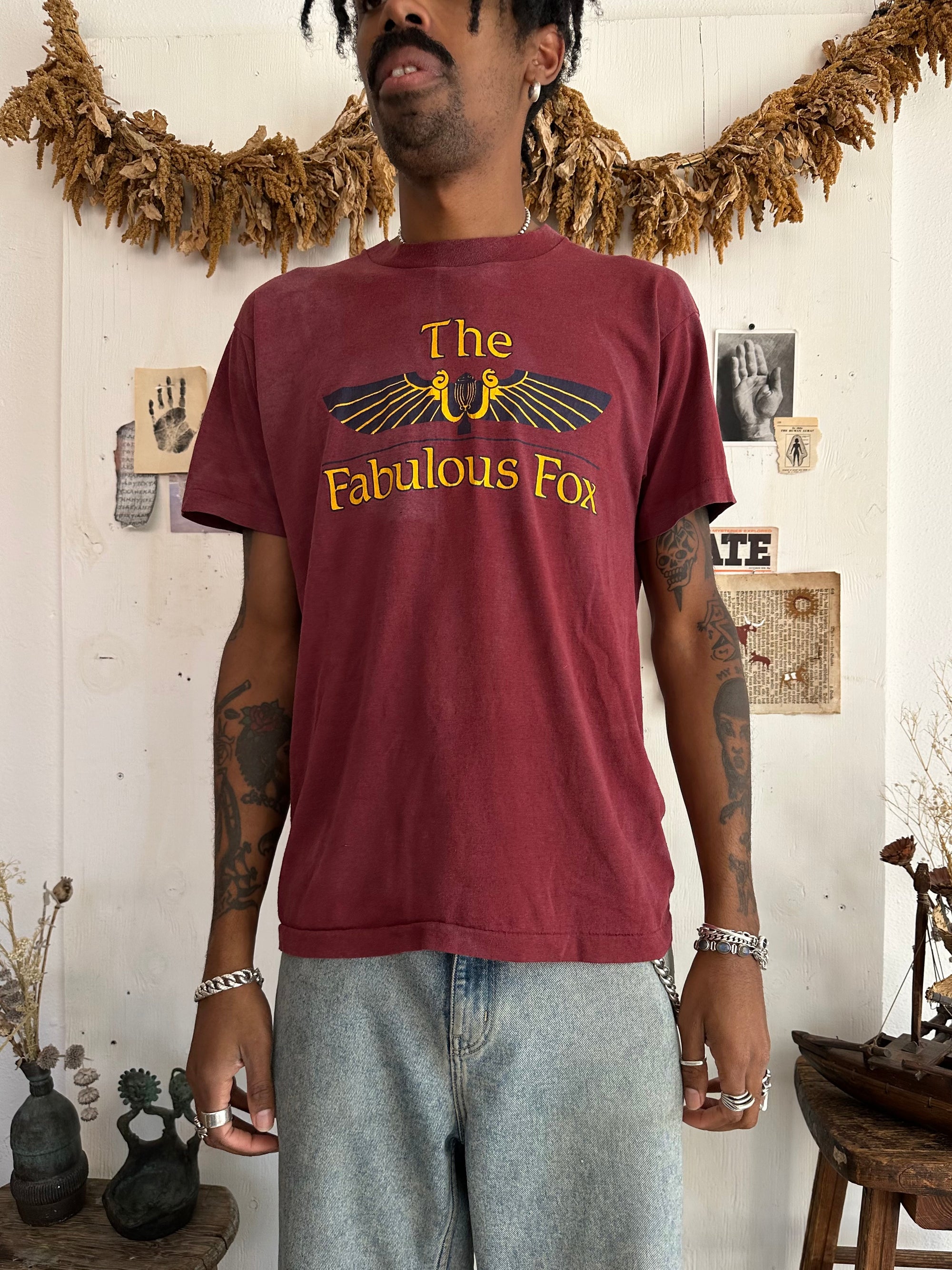 1980s Faded The Fabulous Fox T-Shirt (L)
