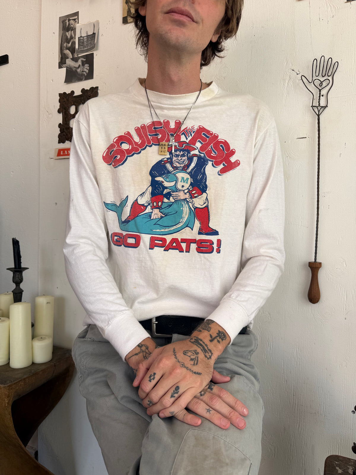 1980s Patriots Long Sleeve
