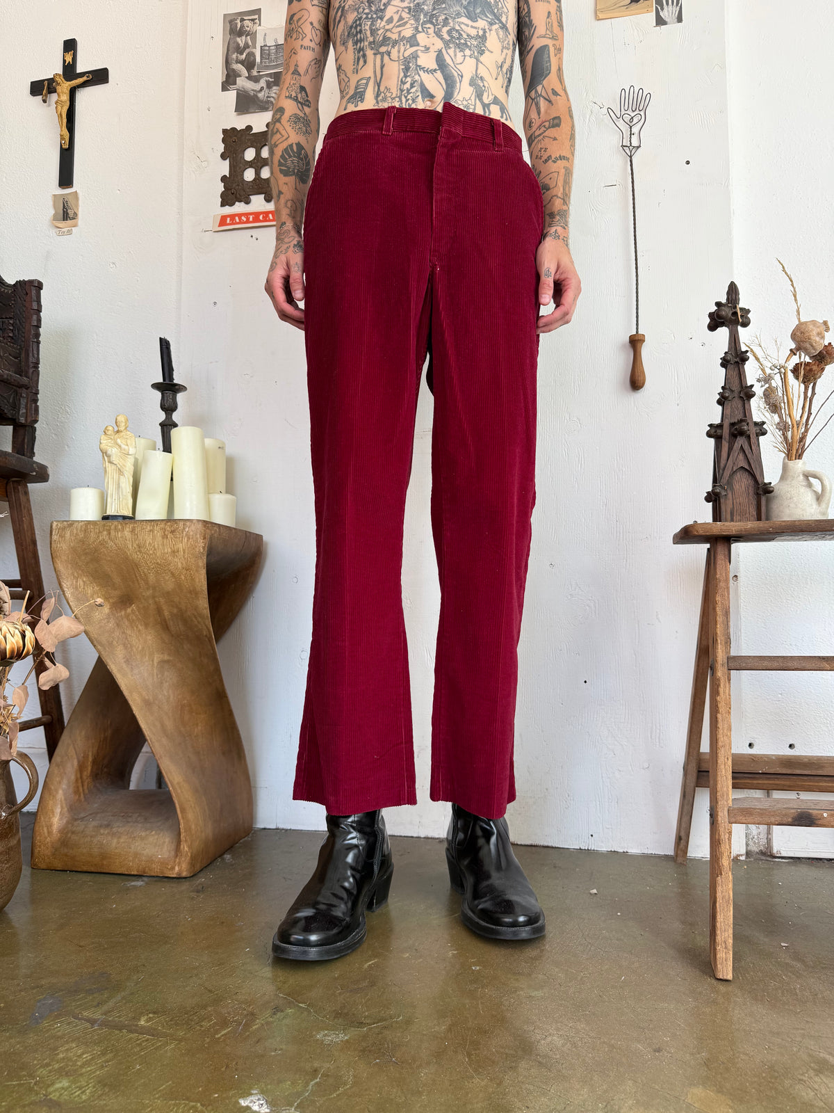 1970s Maroon Cords