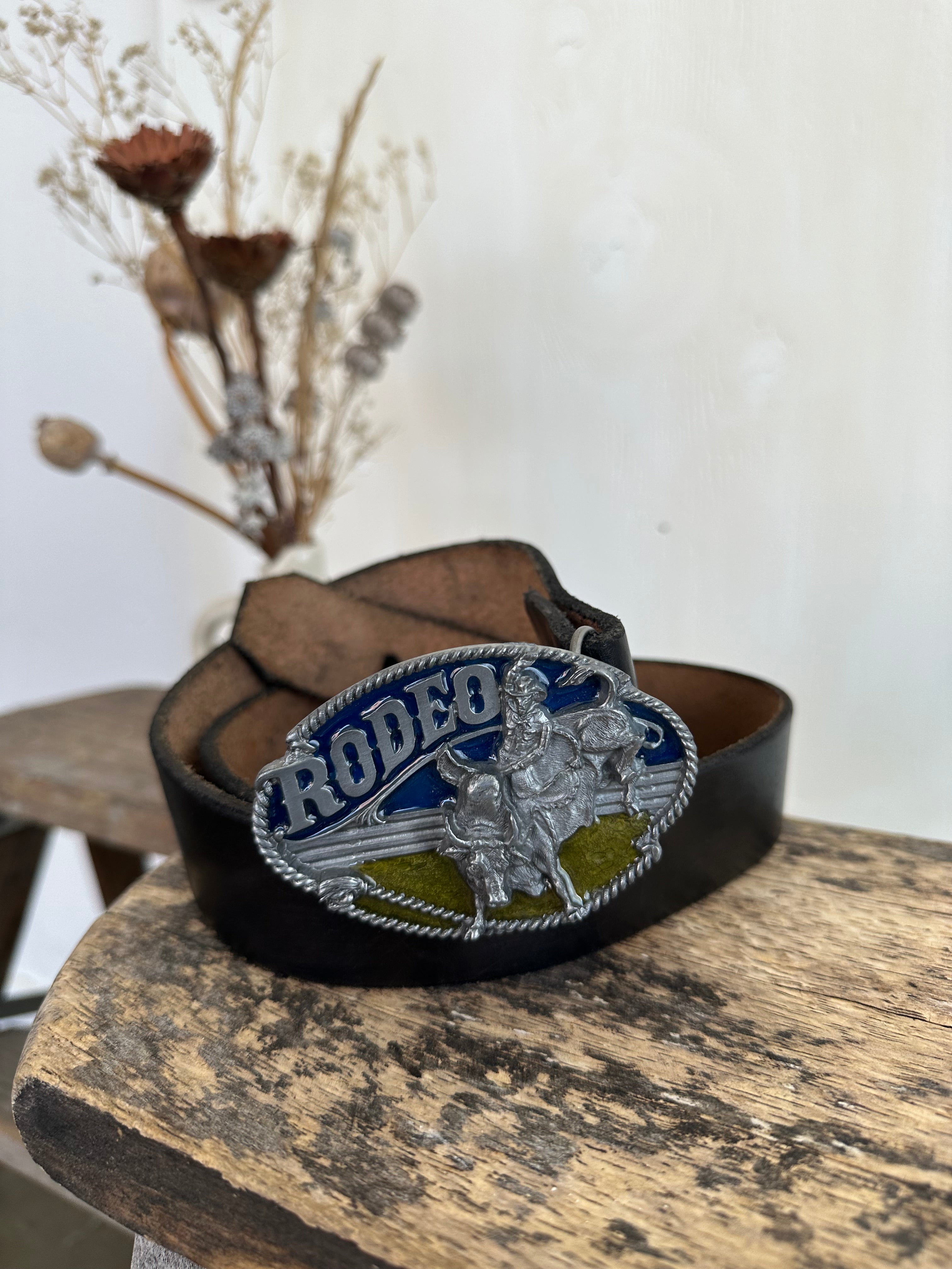 Black Rodeo Belt (38" - 42")