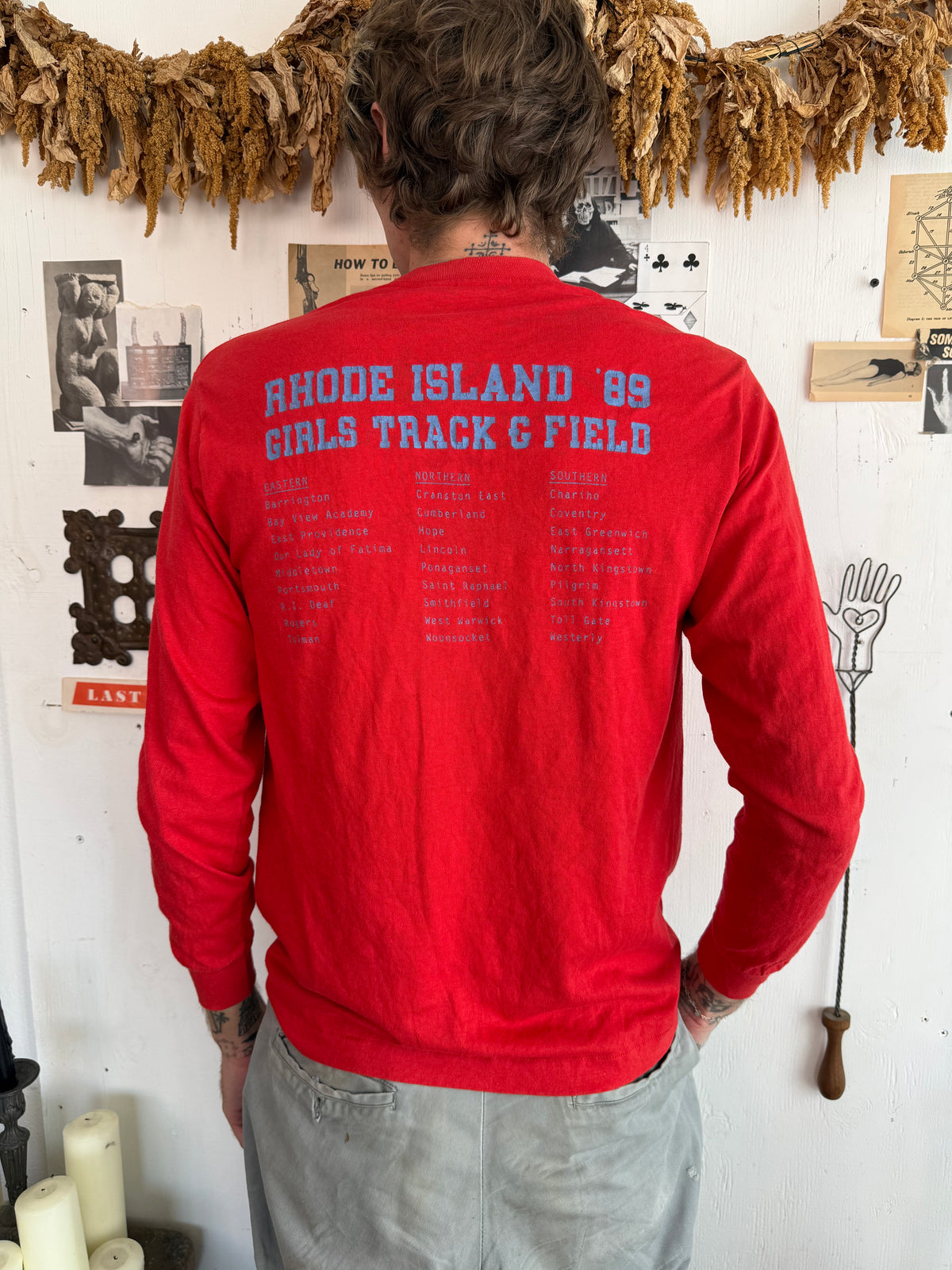 1990s Girls Track and Field Long Sleeve