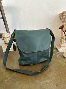 Green Leather Coach Bag