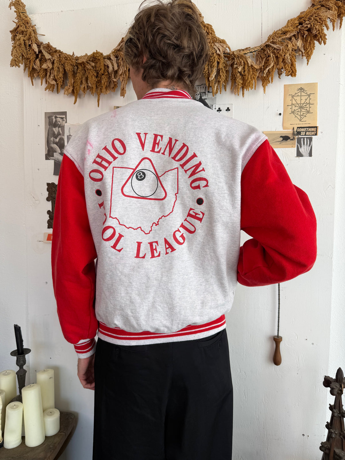 1990s Pool League Sweatshirt Letterman