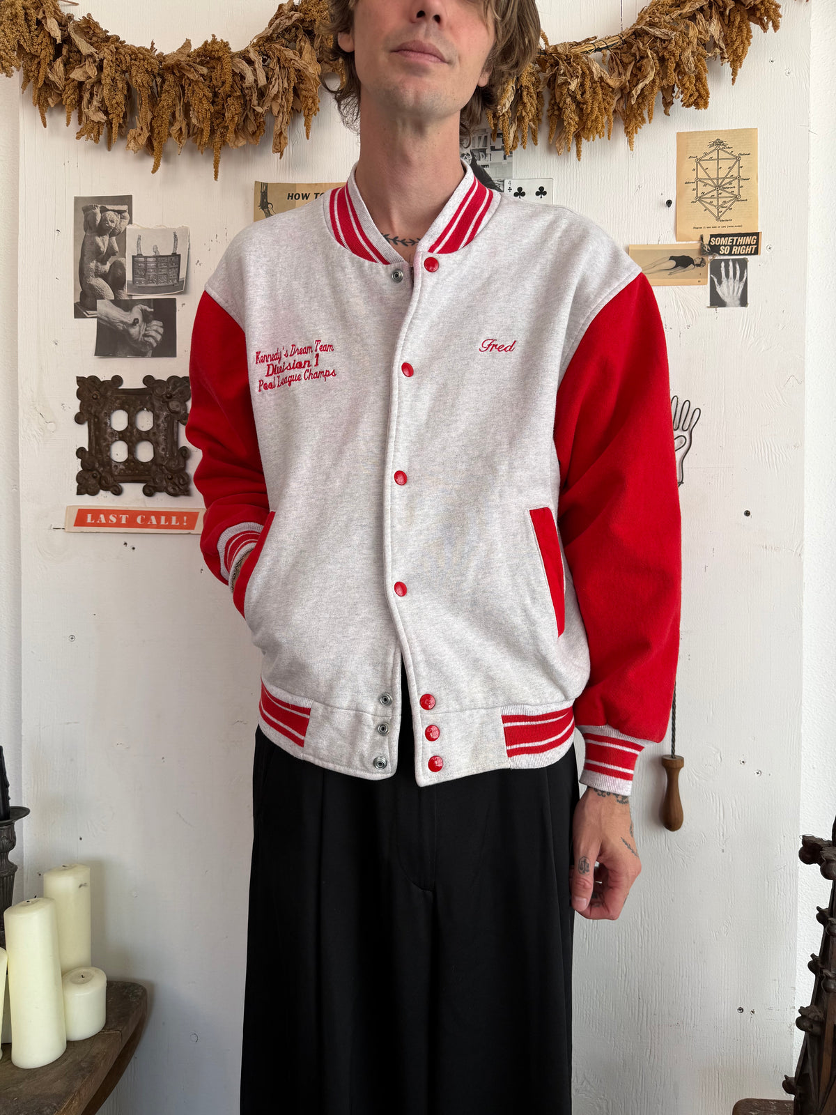 1990s Pool League Sweatshirt Letterman