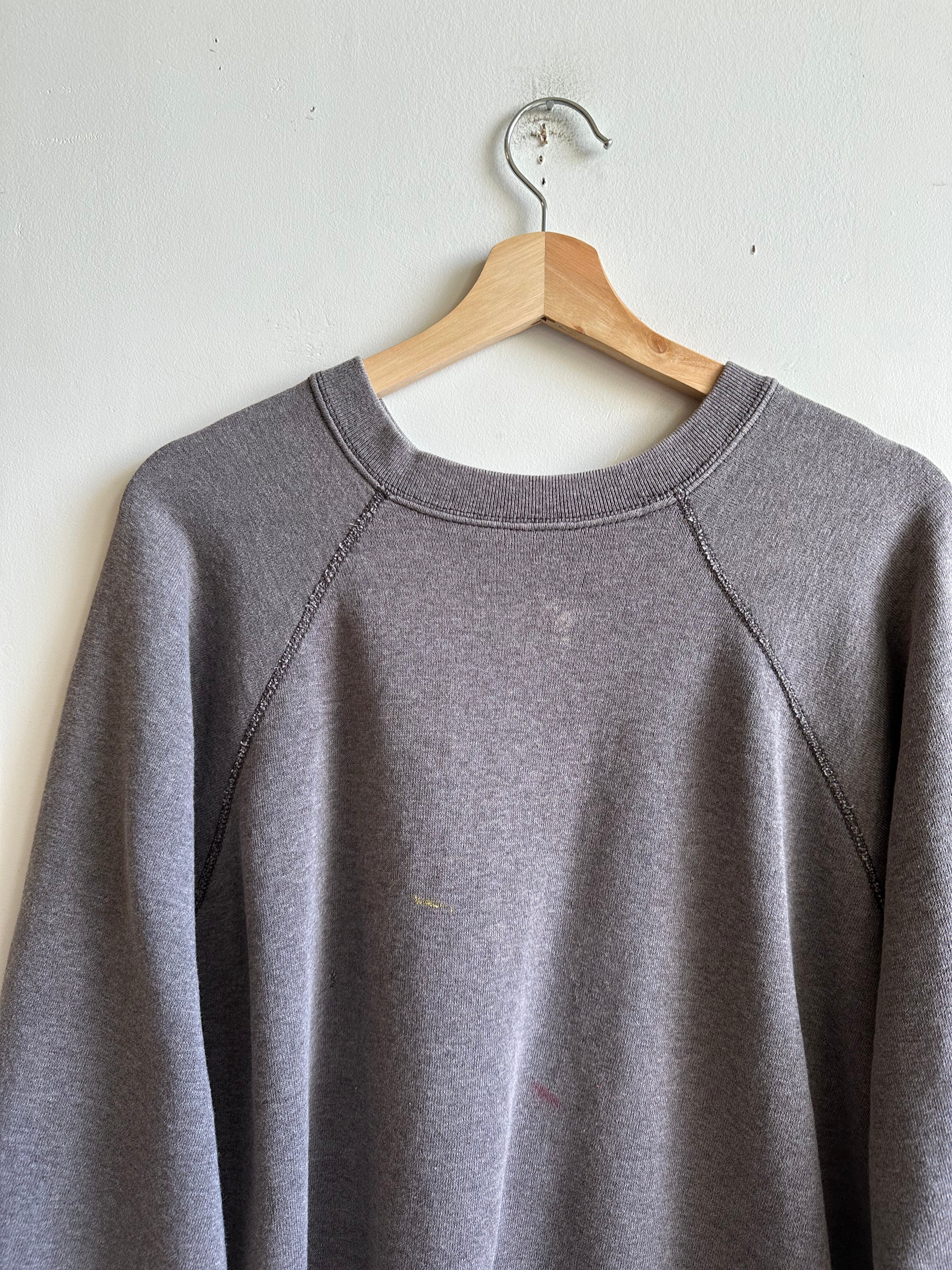 1980s Faded Gray Sweatshirt (Boxy M)