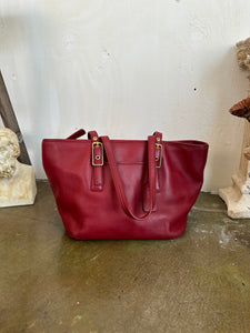 Red Coach Handbag