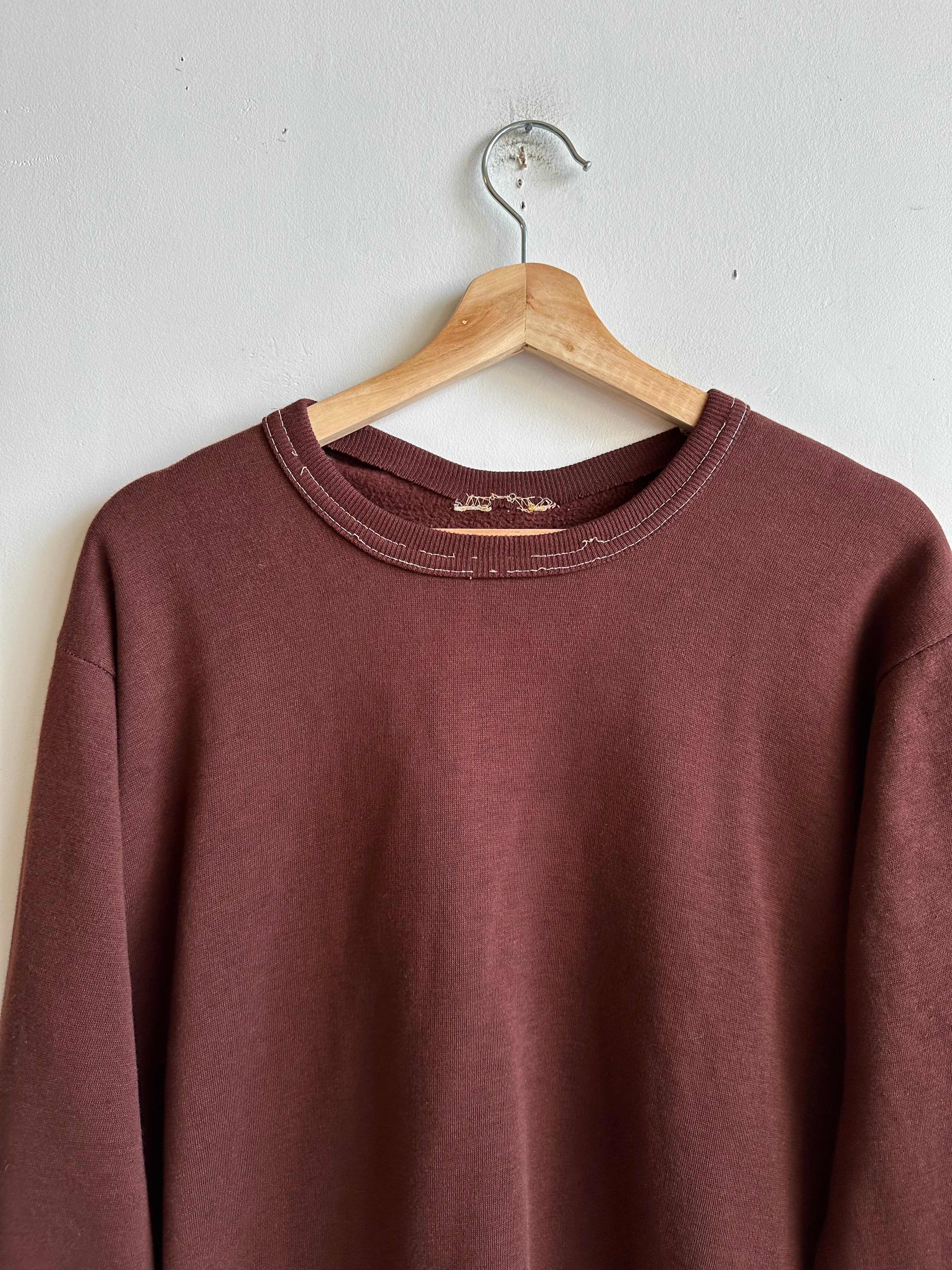 1970s Brown Sweatshirt (M)