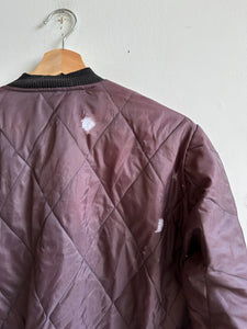 1960s Sunfaded Purple Quilted Liner/Jacket (S/M)