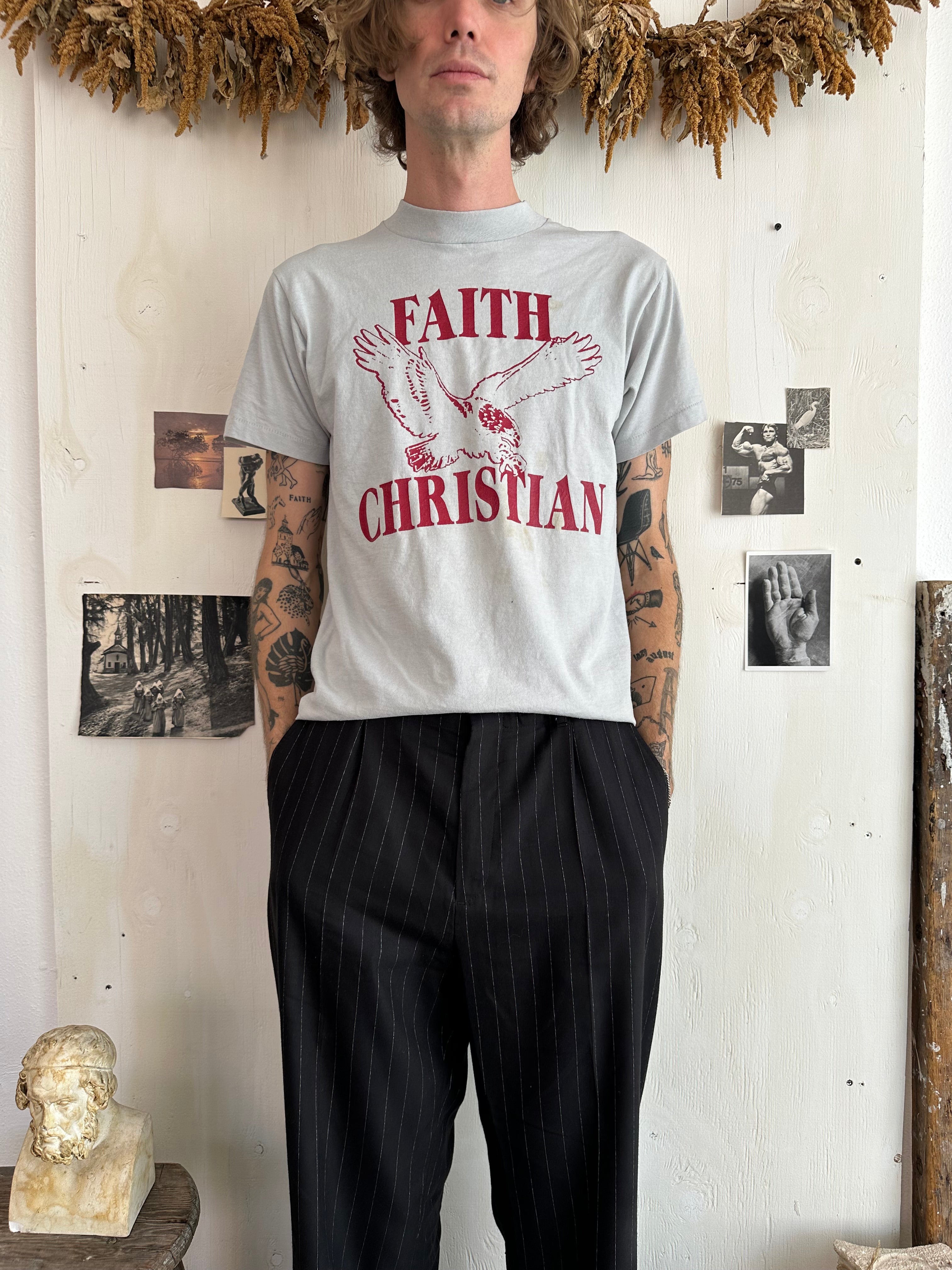 1980s Faith Christian T-Shirt (M)