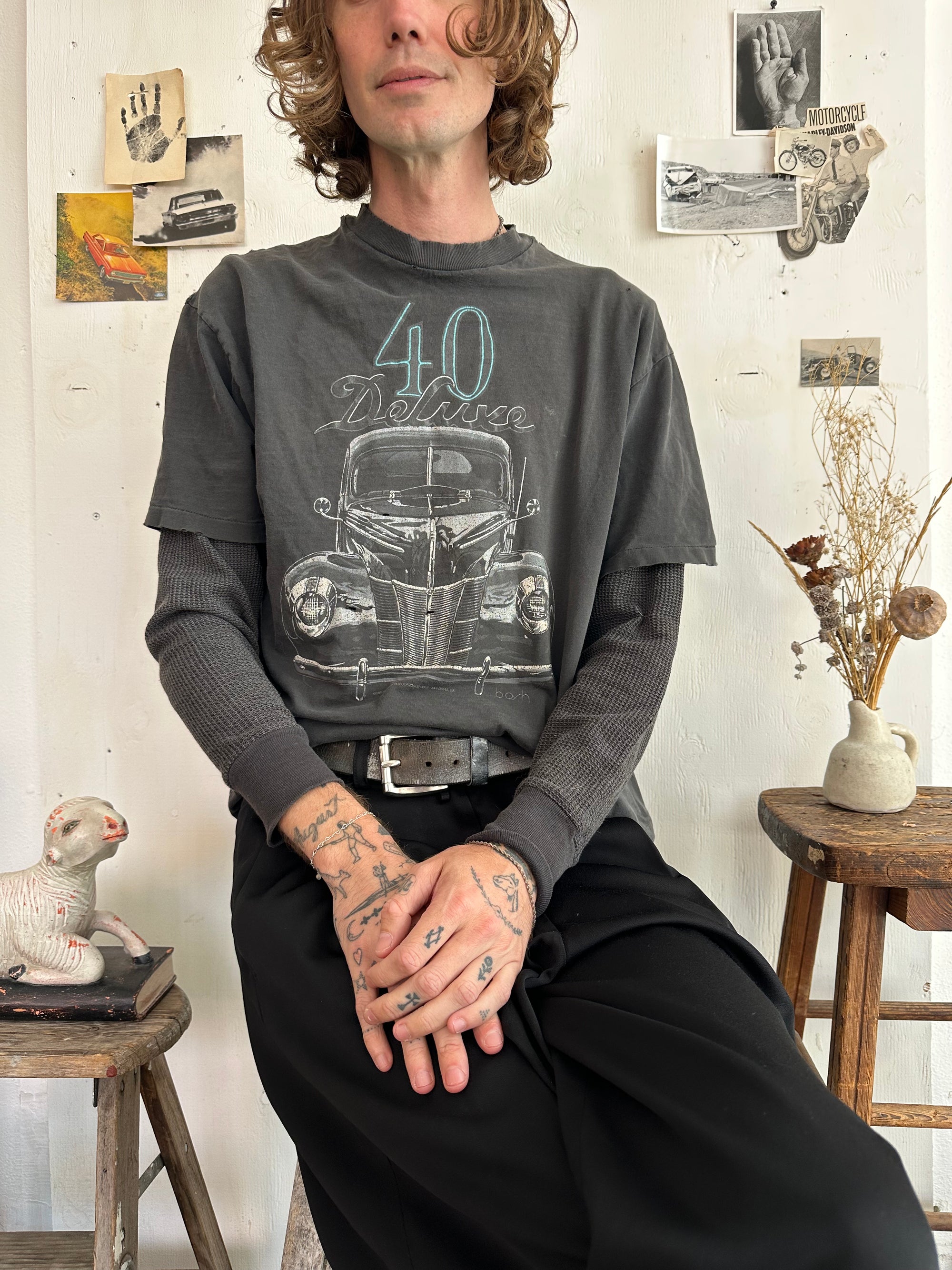 1990s Thrashed 40 Deluxe Tee (L)