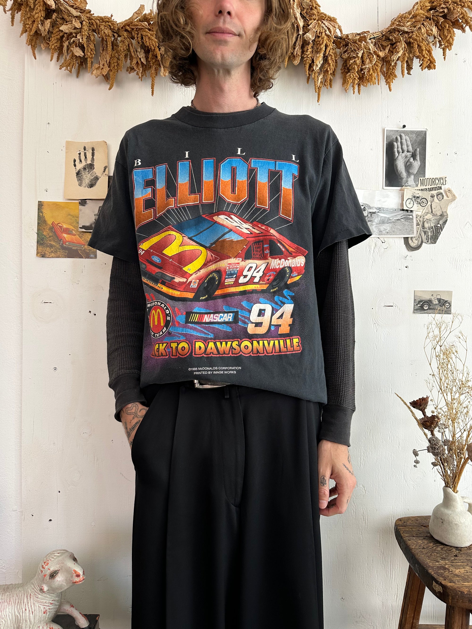 1995 Bill Elliot NASCAR Tee (L)