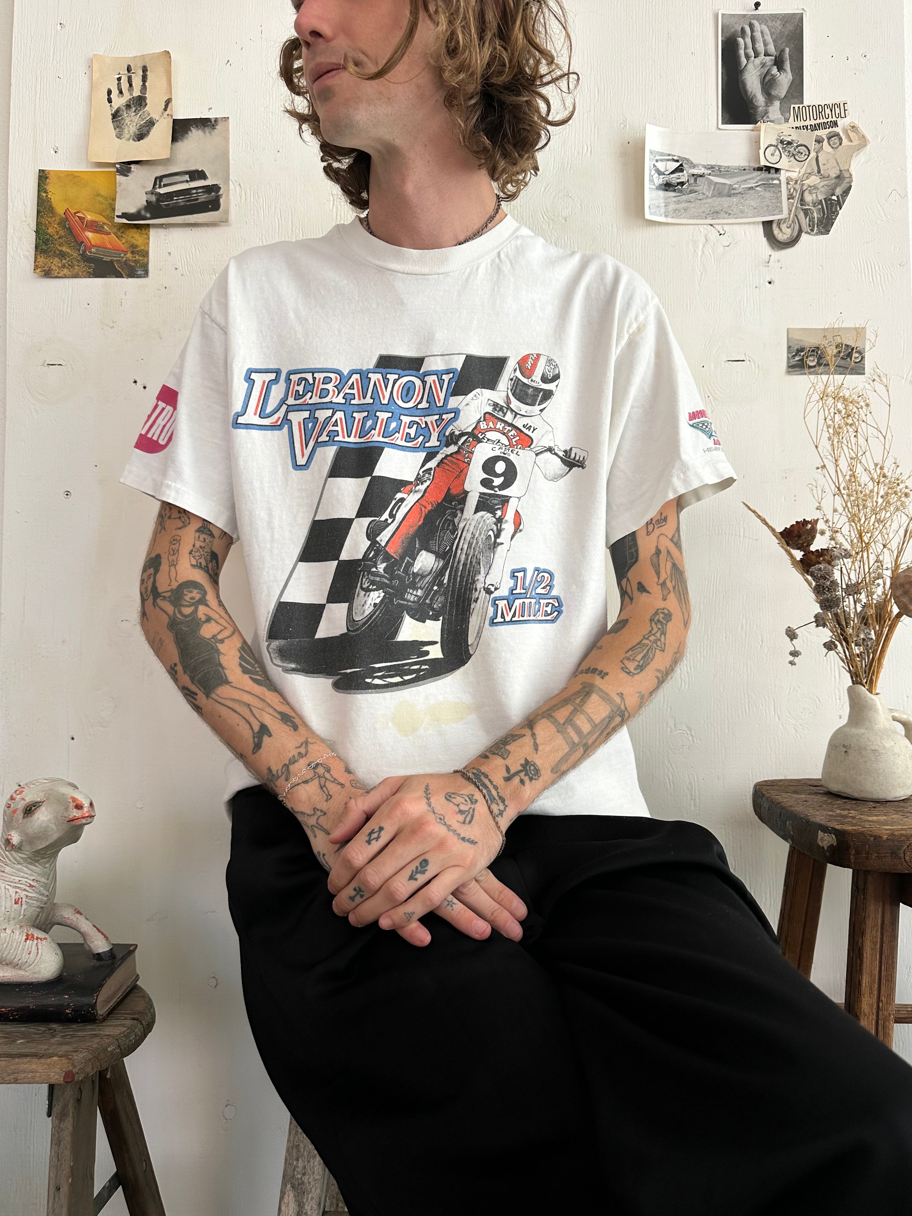 1980s Lebanon Valley Motorcross Tee (M/L)