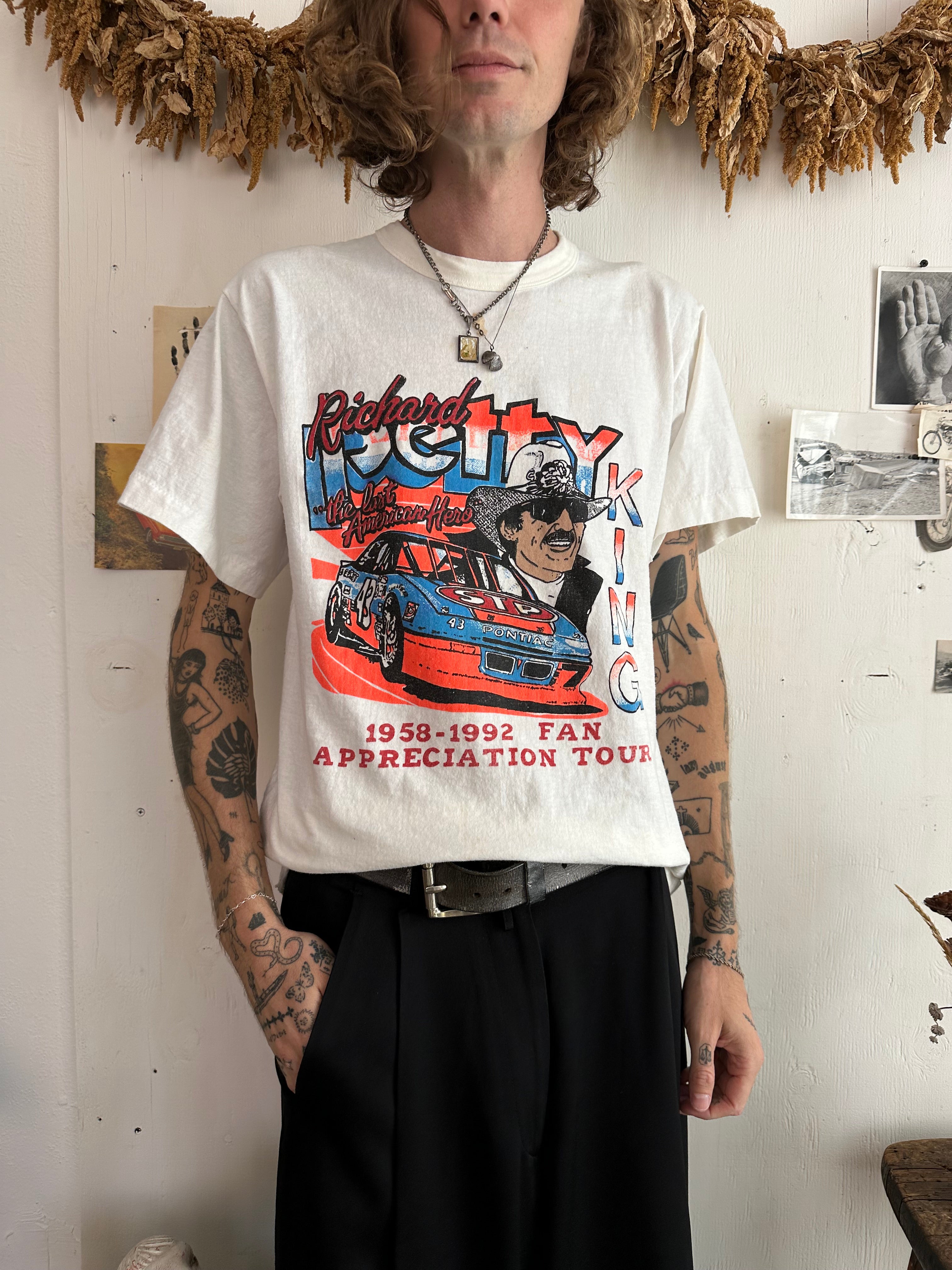 1992 Richard Petty NASCAR T-Shirt (L)