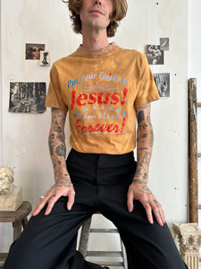 1990s Faded Jesus Forever T-Shirt (M)