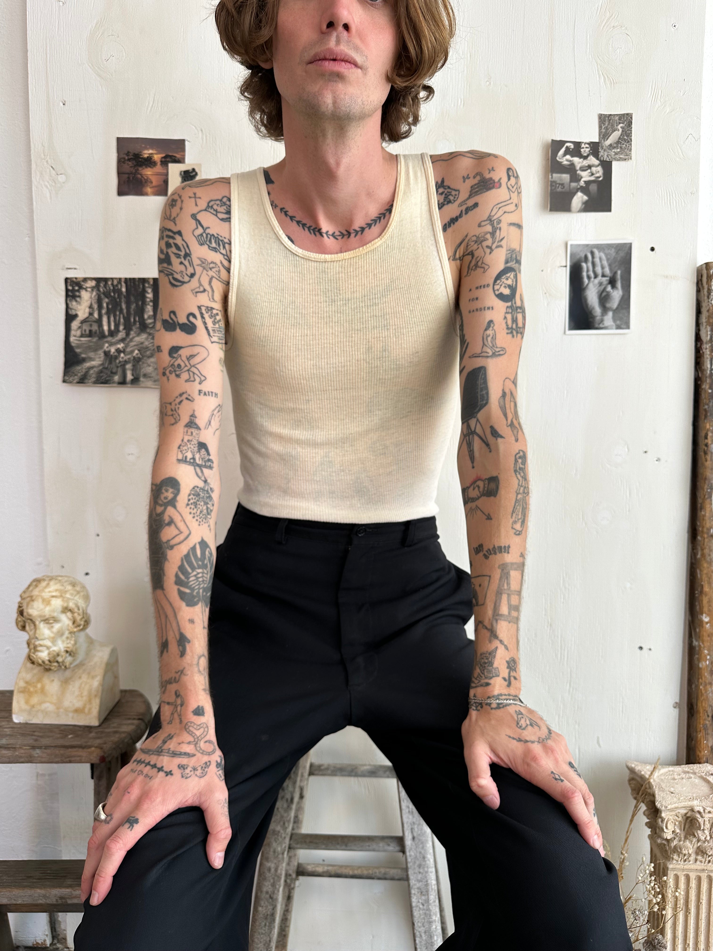 1970s Faded Tank Top (M)