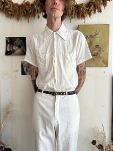 1970s Loyal Craft Cotton Button Up (M)