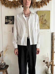 1960s Chopped Towncraft Button Up (Boxy M)