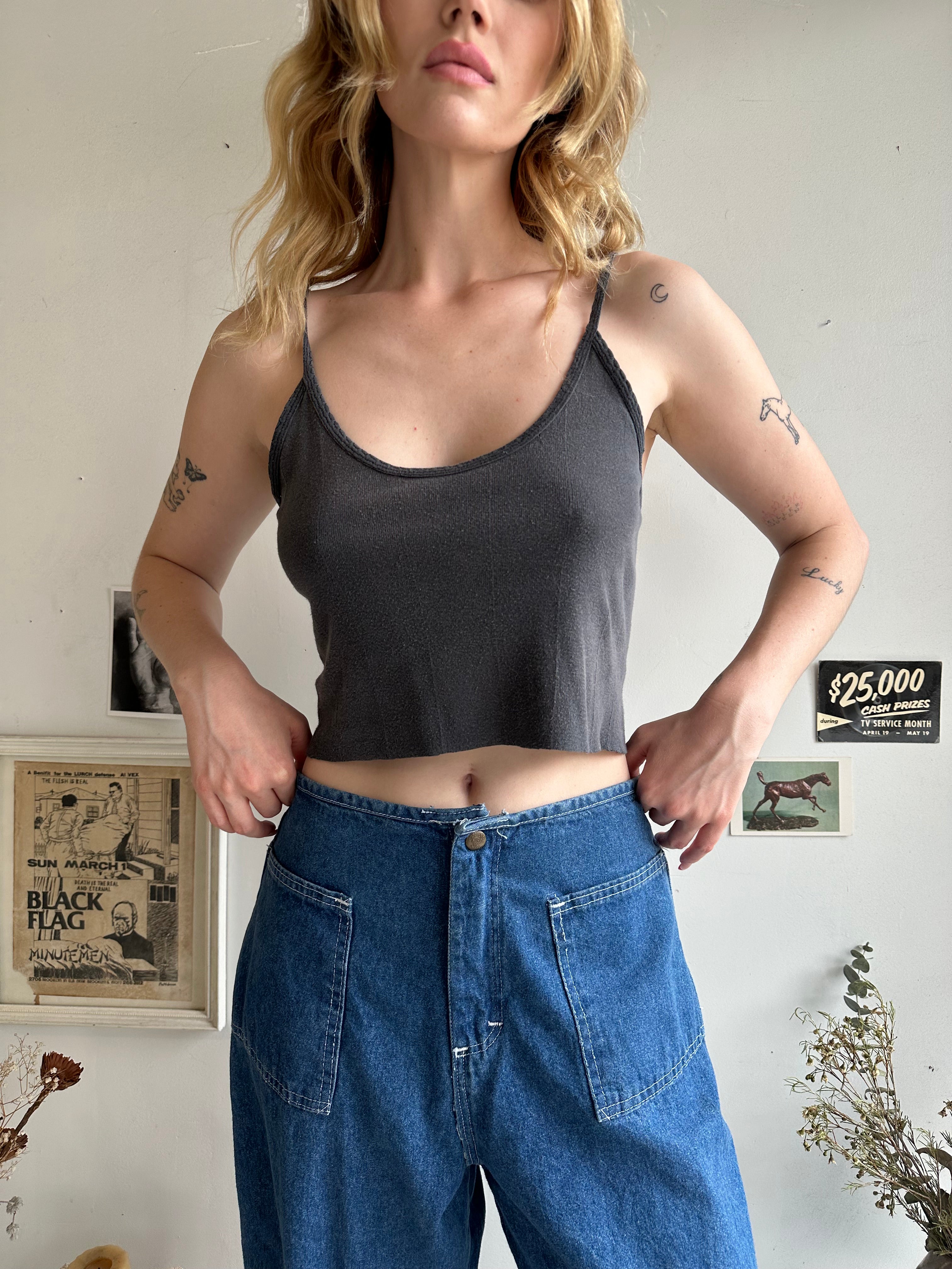 1990s Faded Black Top (XS/S)