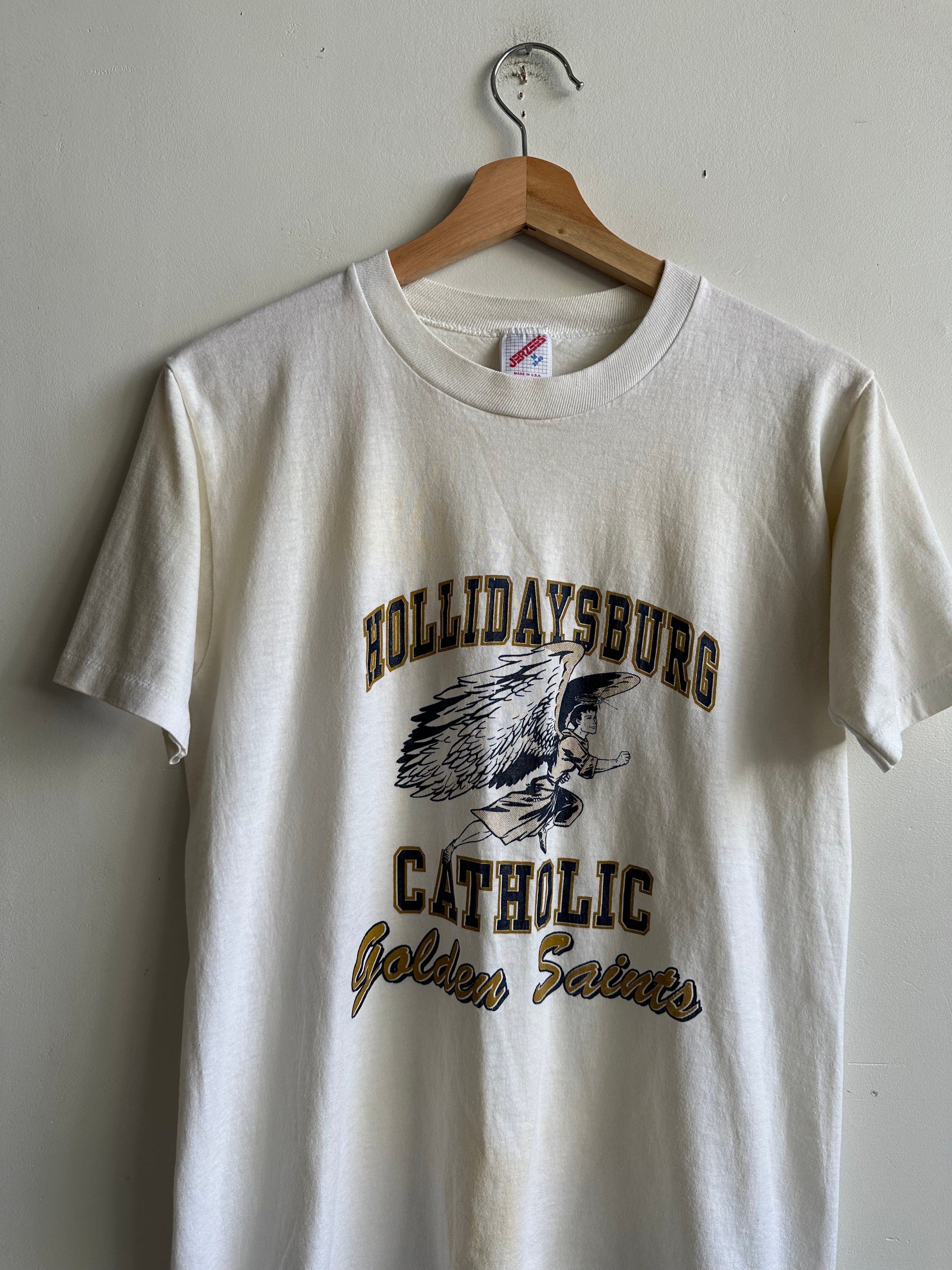 1980s Golden Saints T-Shirt (S/M)