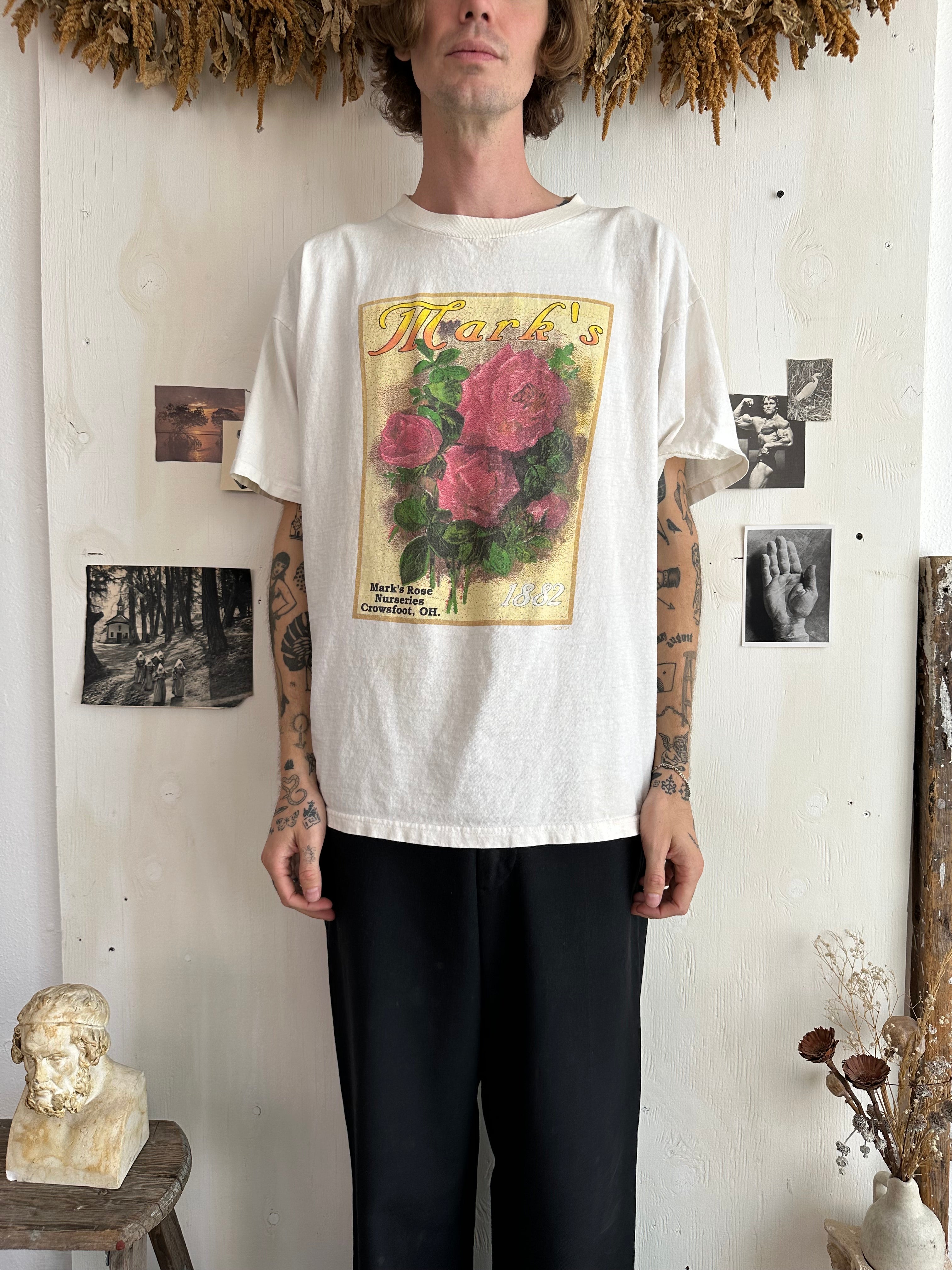 1990s Floral Tee (Boxy XL)