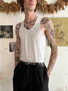 1970s Paper Thin Ribbed Tank (M/L)