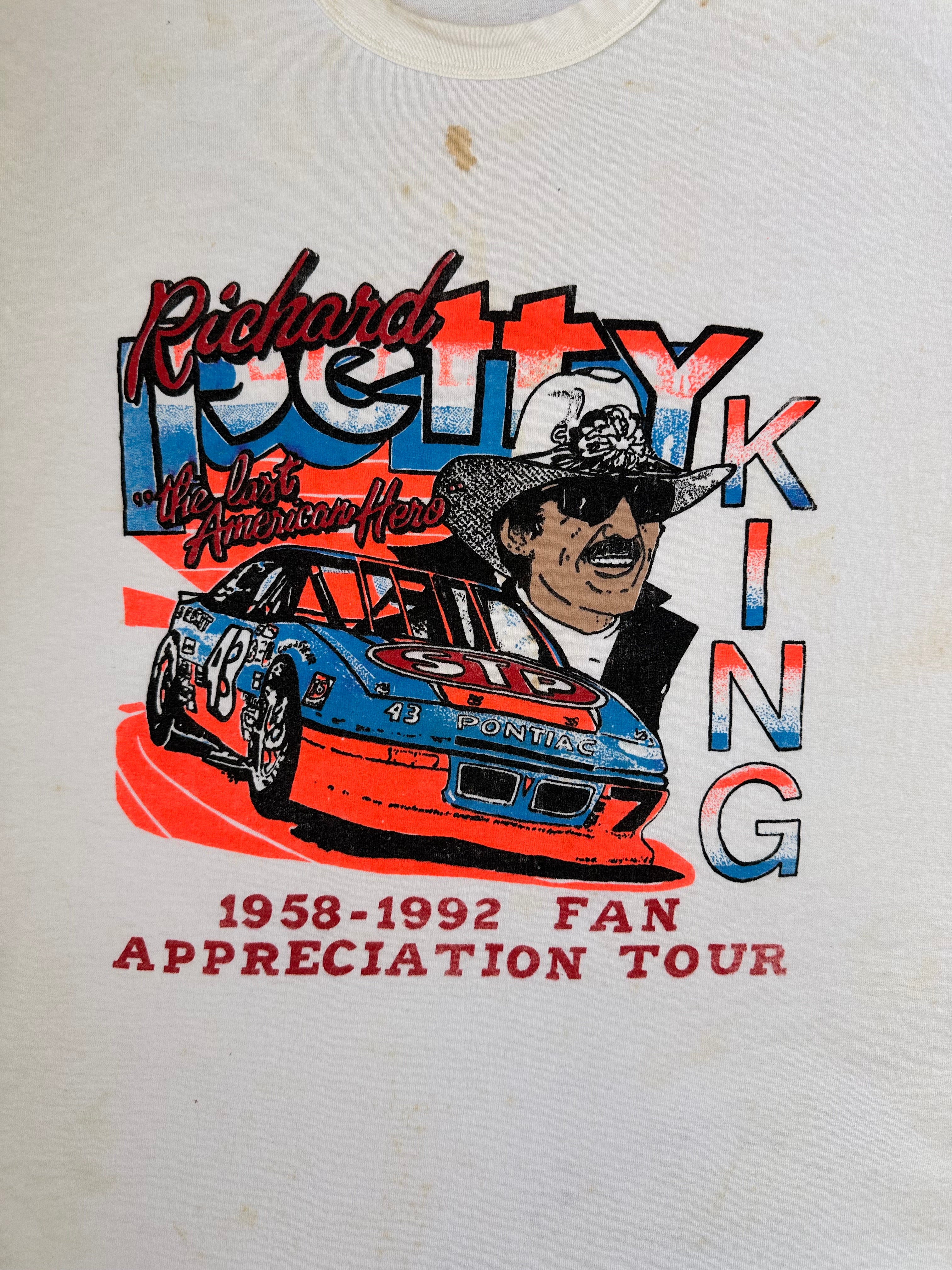 1992 Richard Petty NASCAR T-Shirt (L)