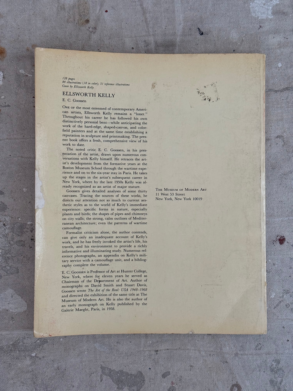 Ellsworth Kelly Book