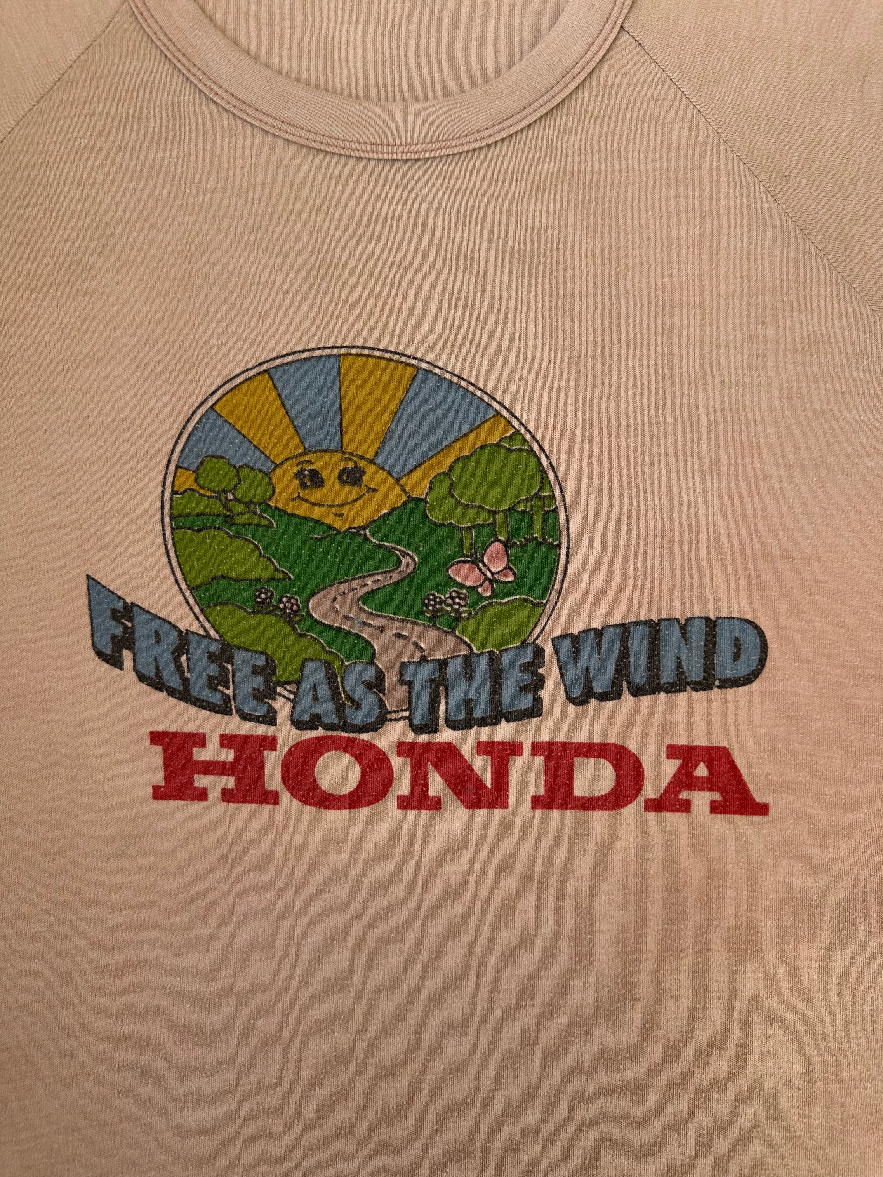 1970s Free as the Wind Honda Long Sleeve (S)