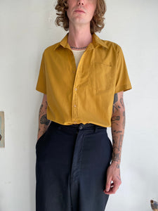 1960s Mustard Button-Up (L)