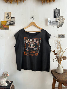 1990s Chopped Harley Muscle Tee (Boxy L)