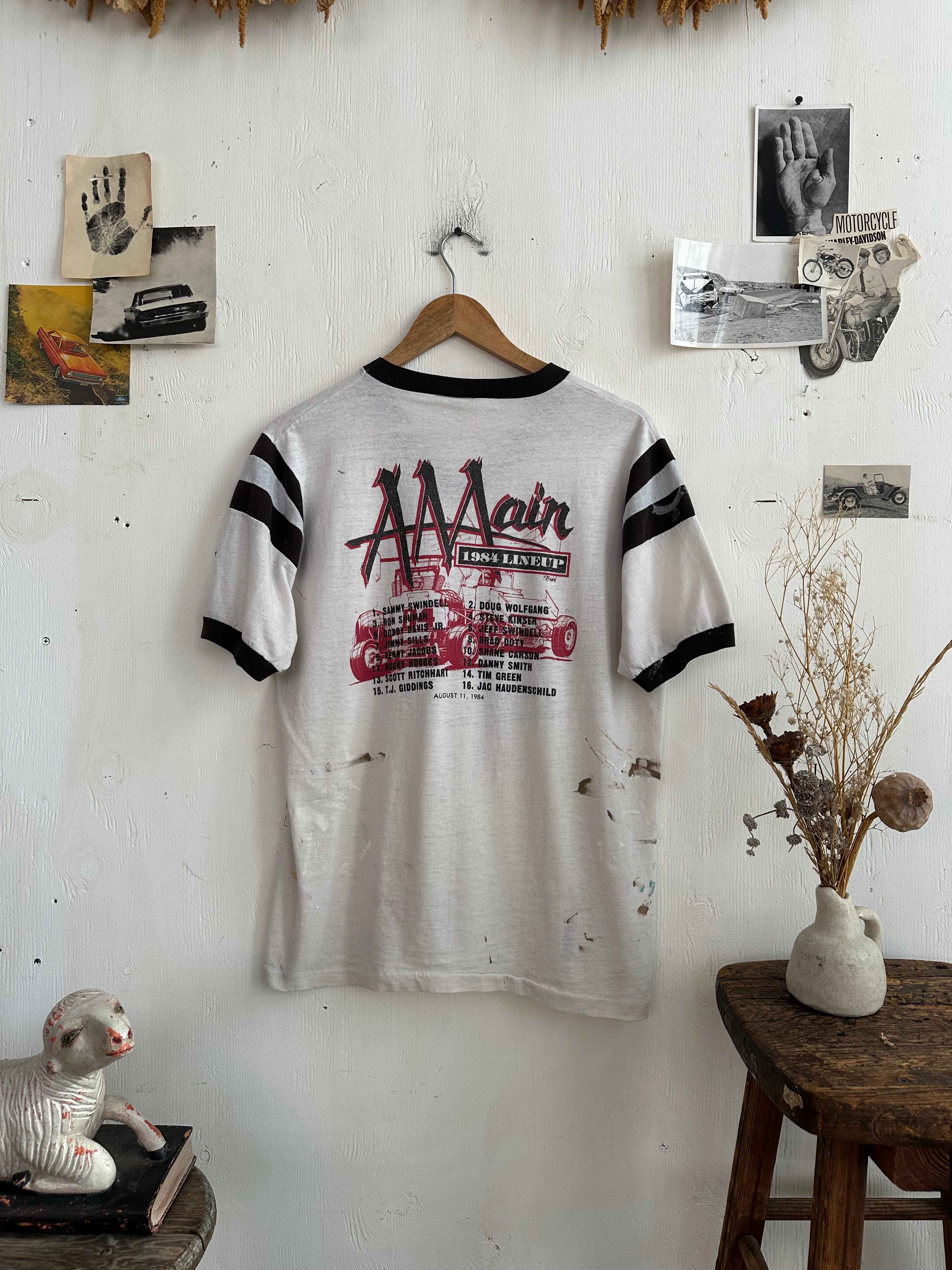 1984 Thrashed Drag Racing Athletic Tee (M/L)