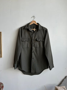 1970s Dark Grey Overshirt (L/XL)