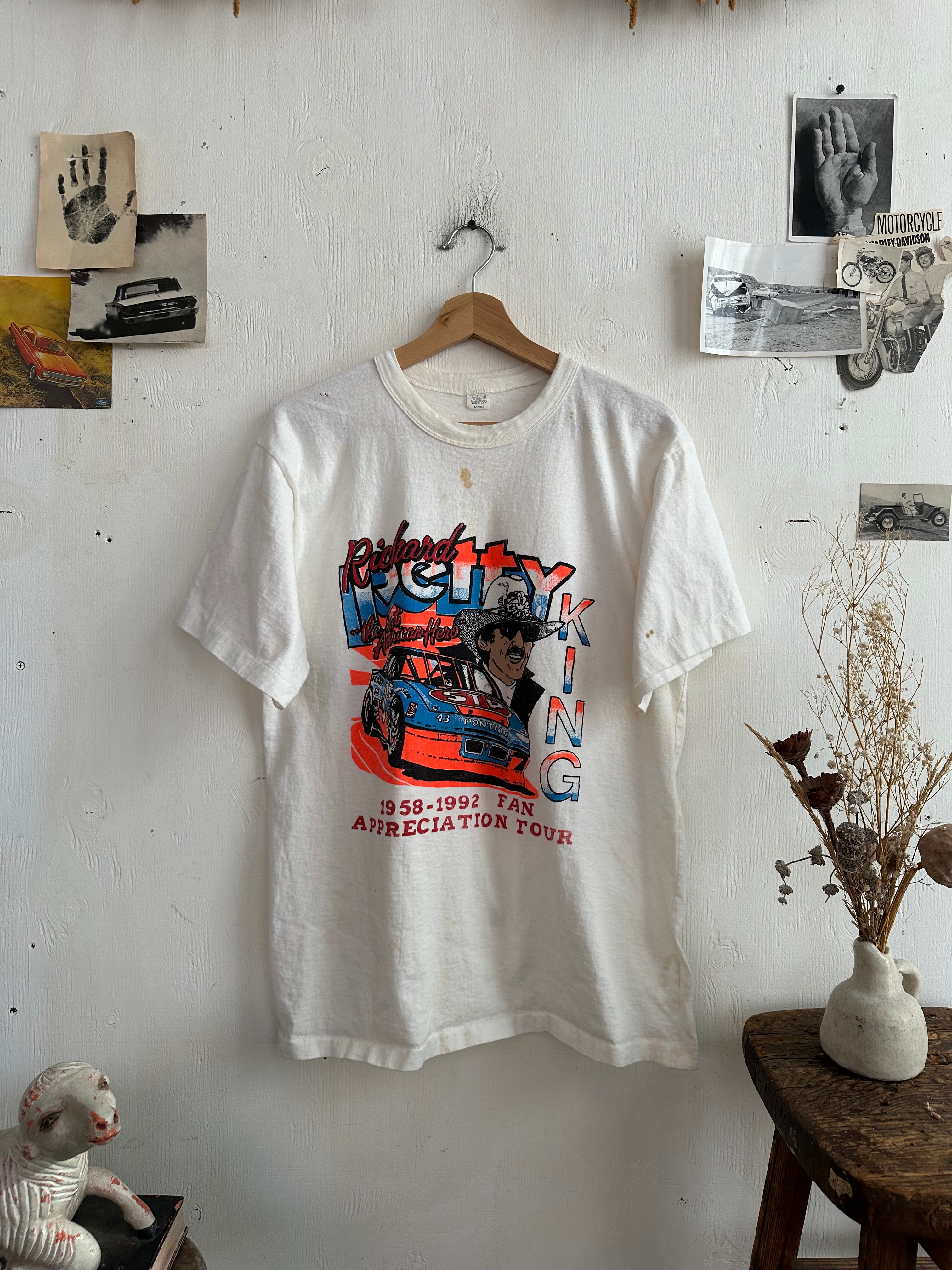 1992 Richard Petty NASCAR T-Shirt (L)