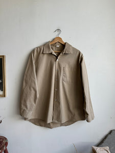 1980s Tan Work Shirt (XL)