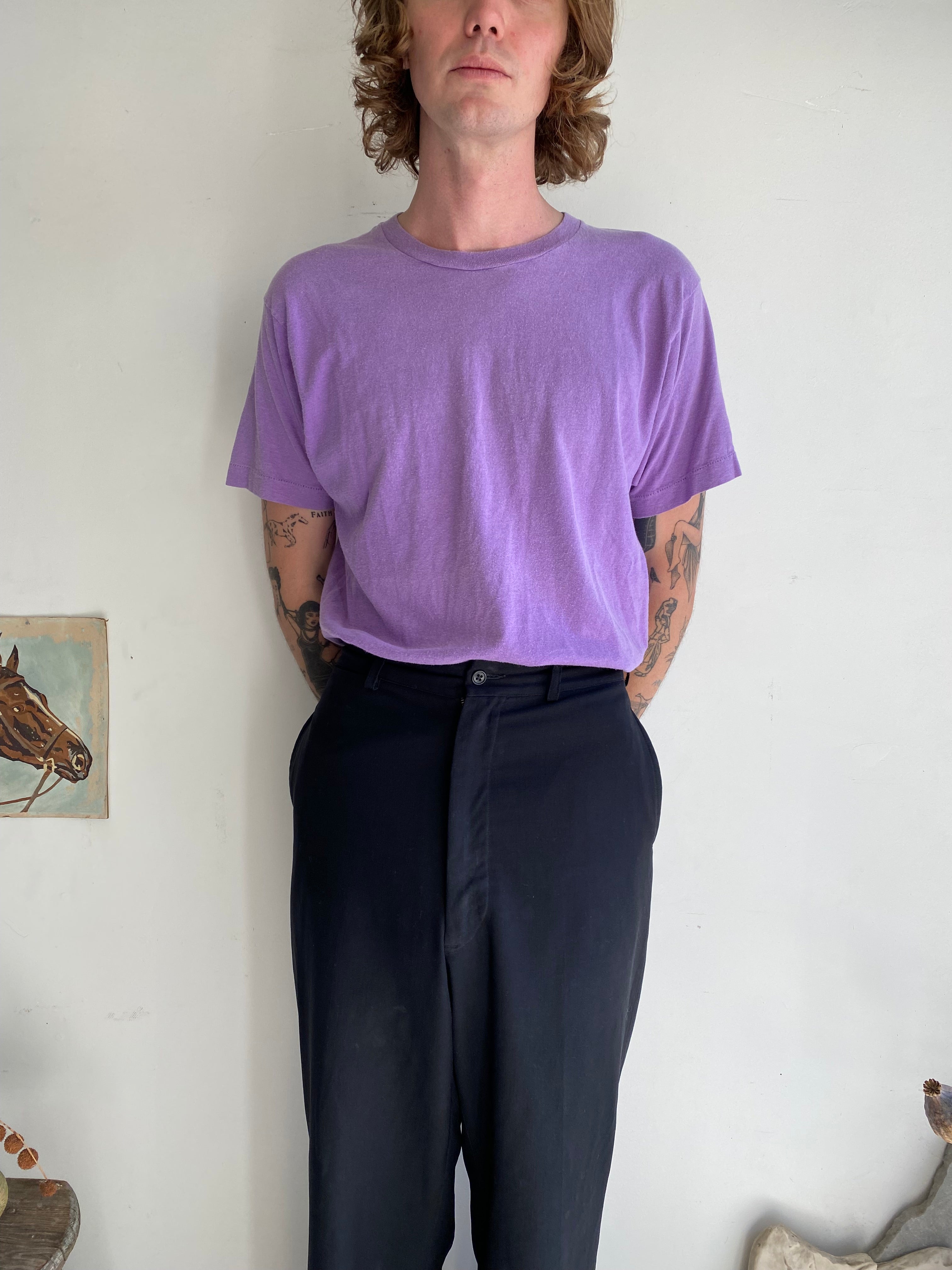 1990s Faded Purple Blank (XL)