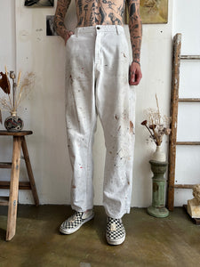 1980s Paint Stained Dickies Carpenter Pants (39/31)