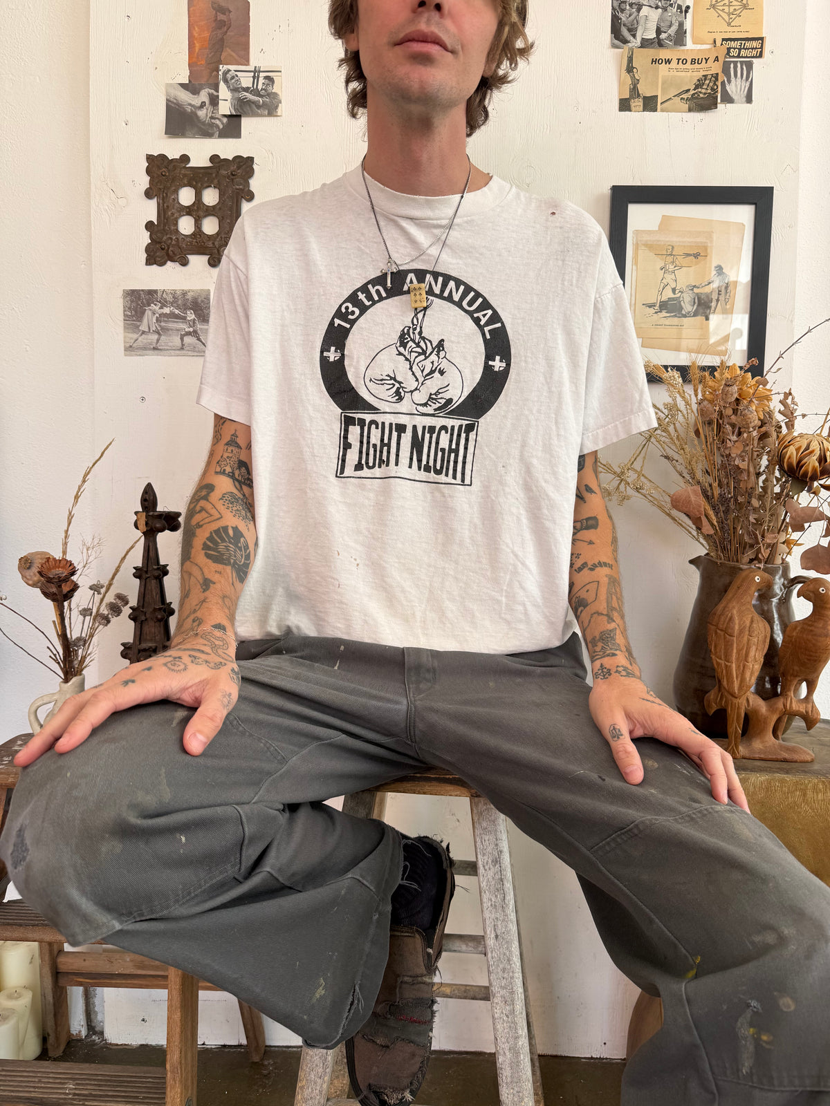 1990s 13th Annual Fight Night Tee