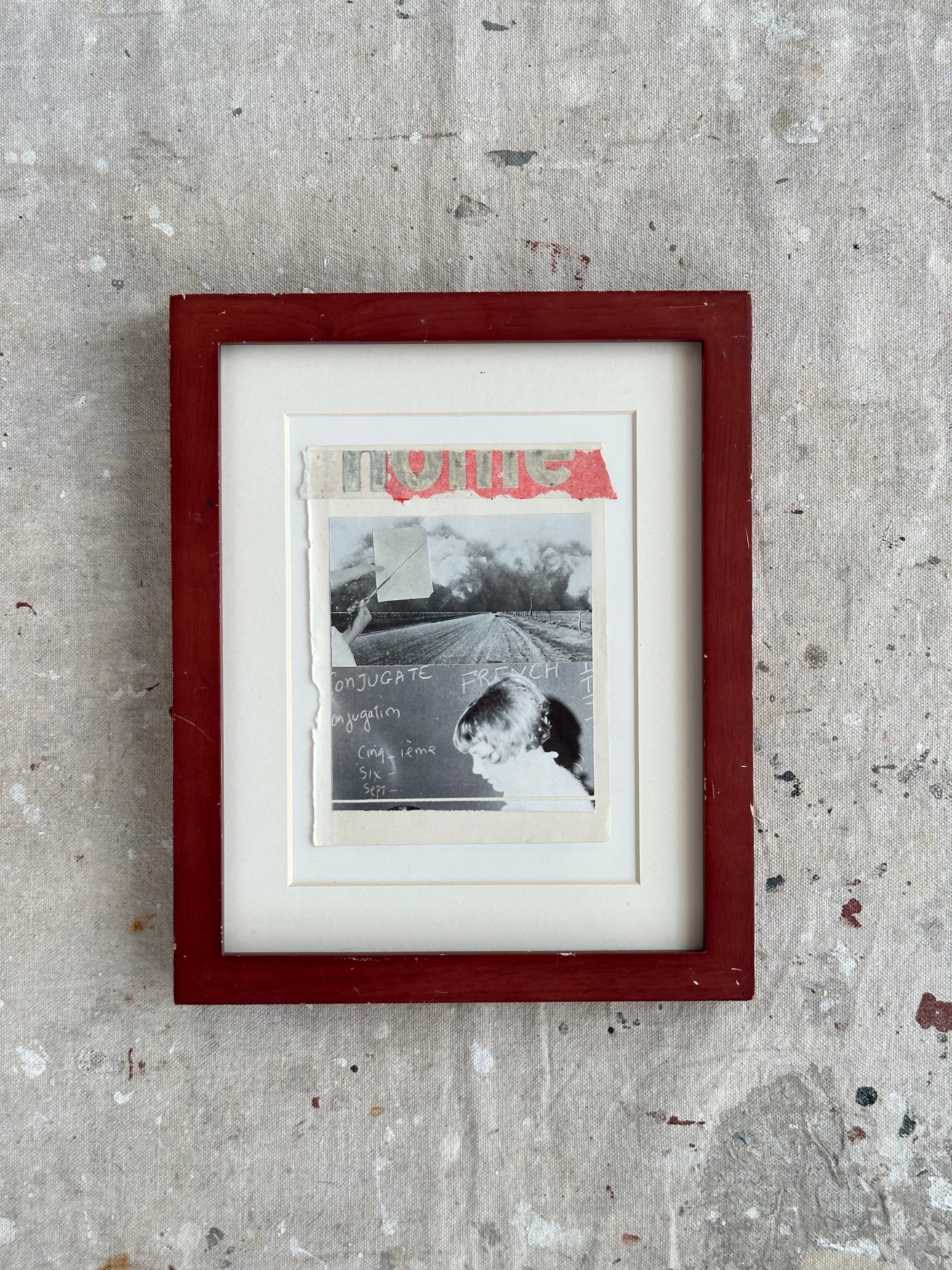 "Homesick" a Collage