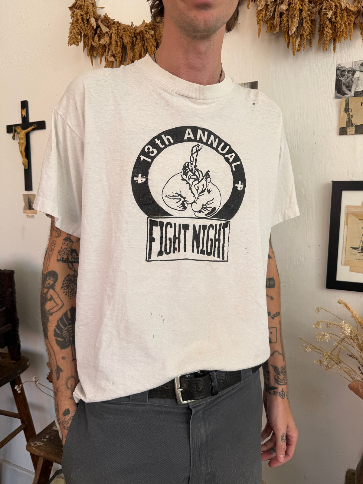 1990s 13th Annual Fight Night Tee