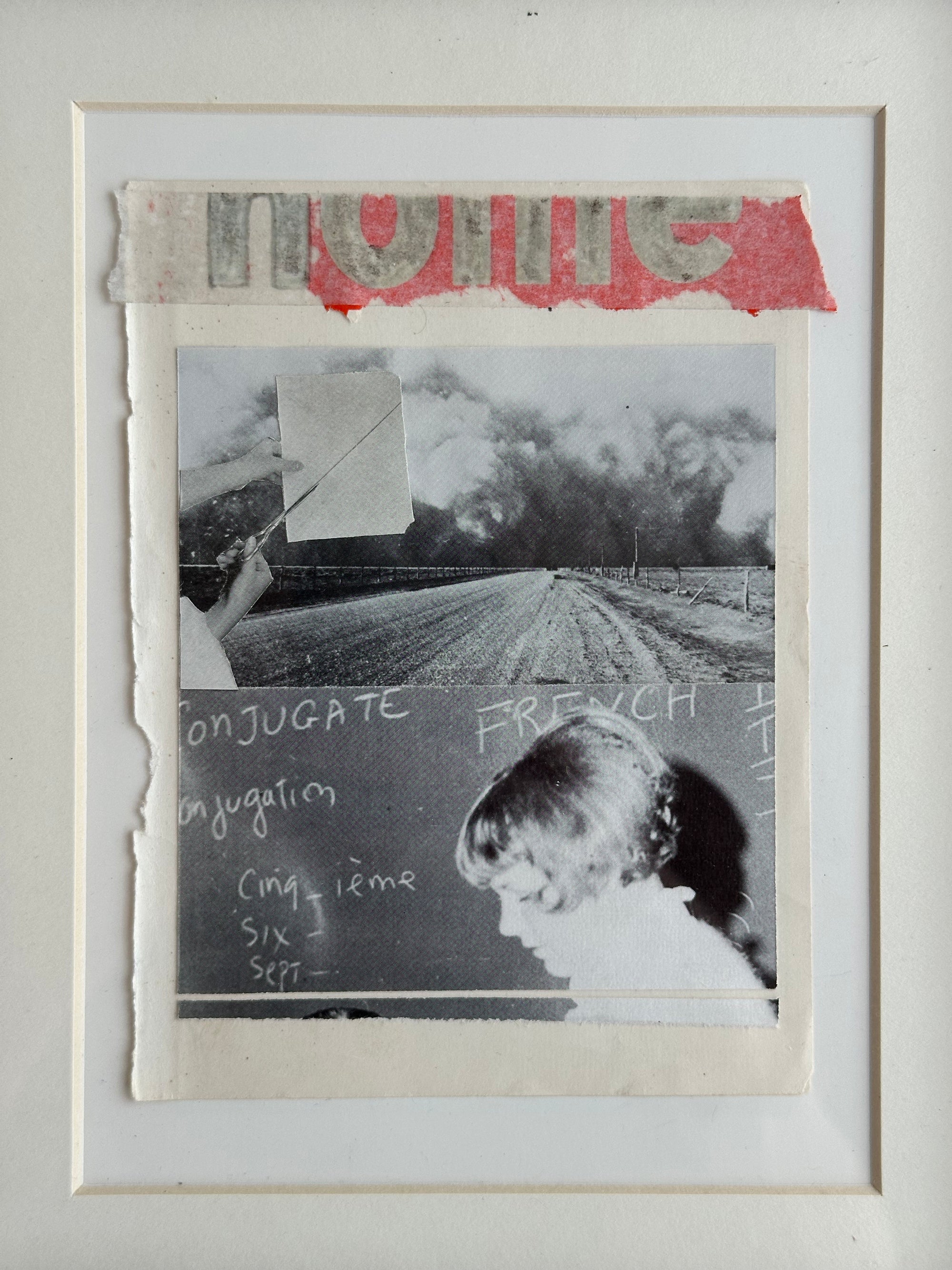 "Homesick" a Collage