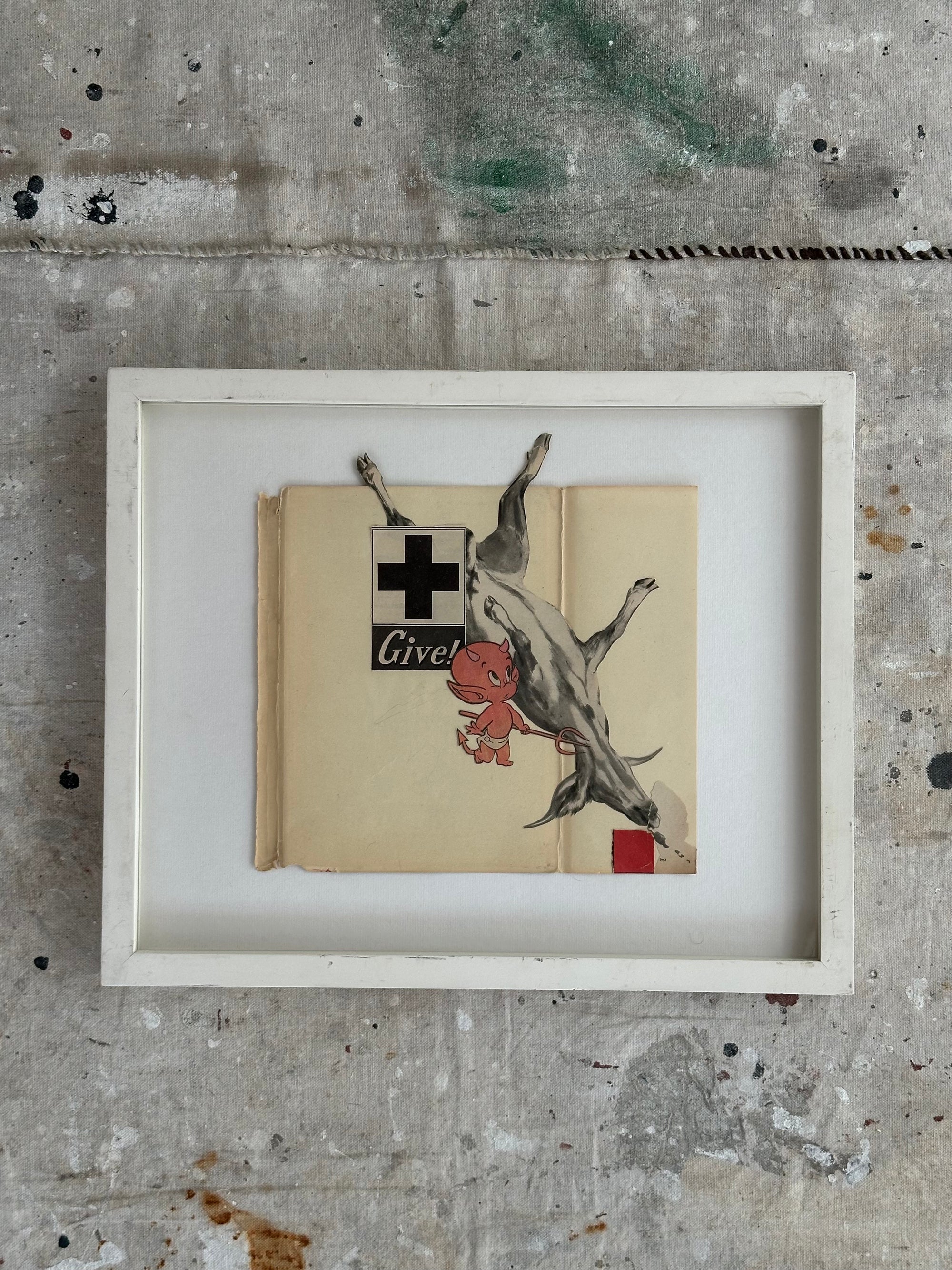 "Lifeblood" a Collage