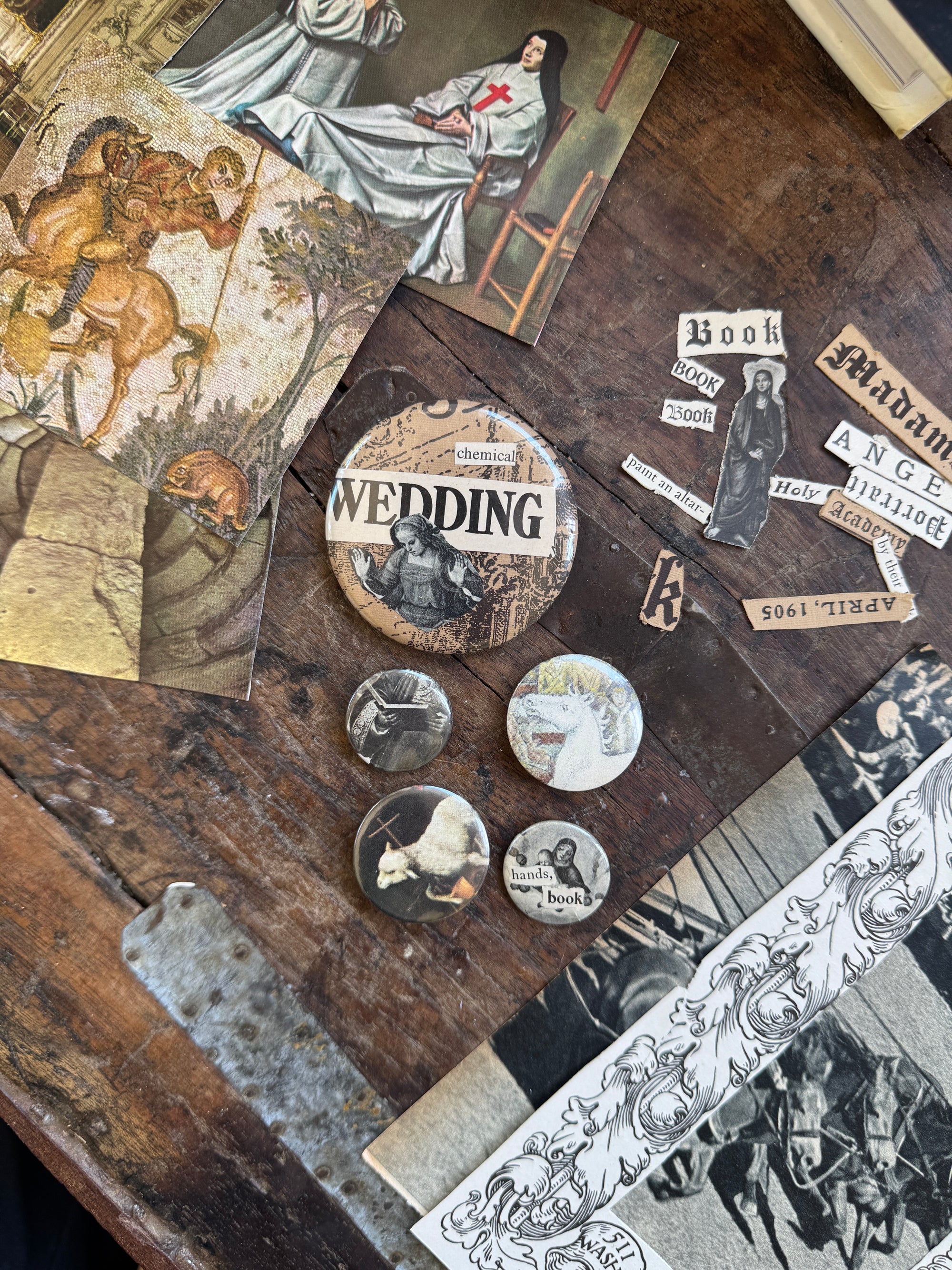 Handmade Button 5 Pack