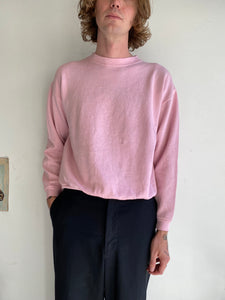 1980s Faded Pink Sweatshirt (Boxy S/M)