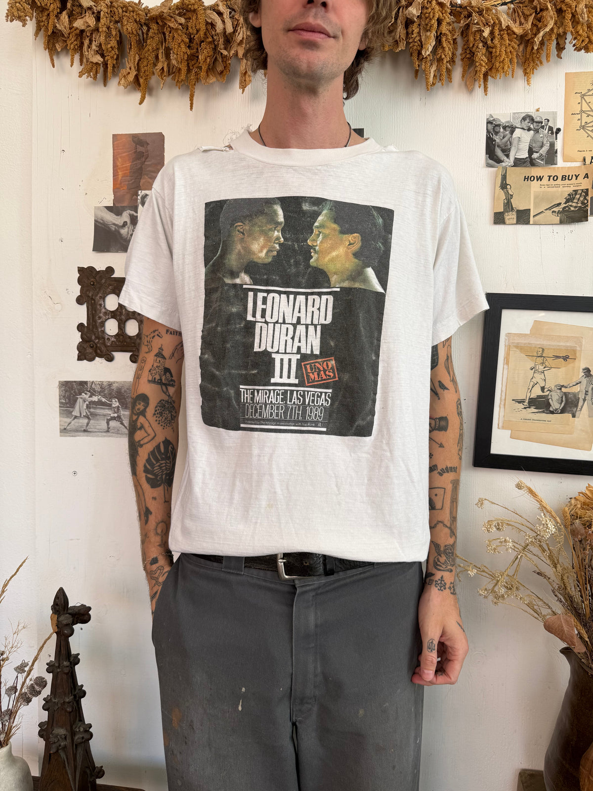 1989 Thrashed Fight Night Tee
