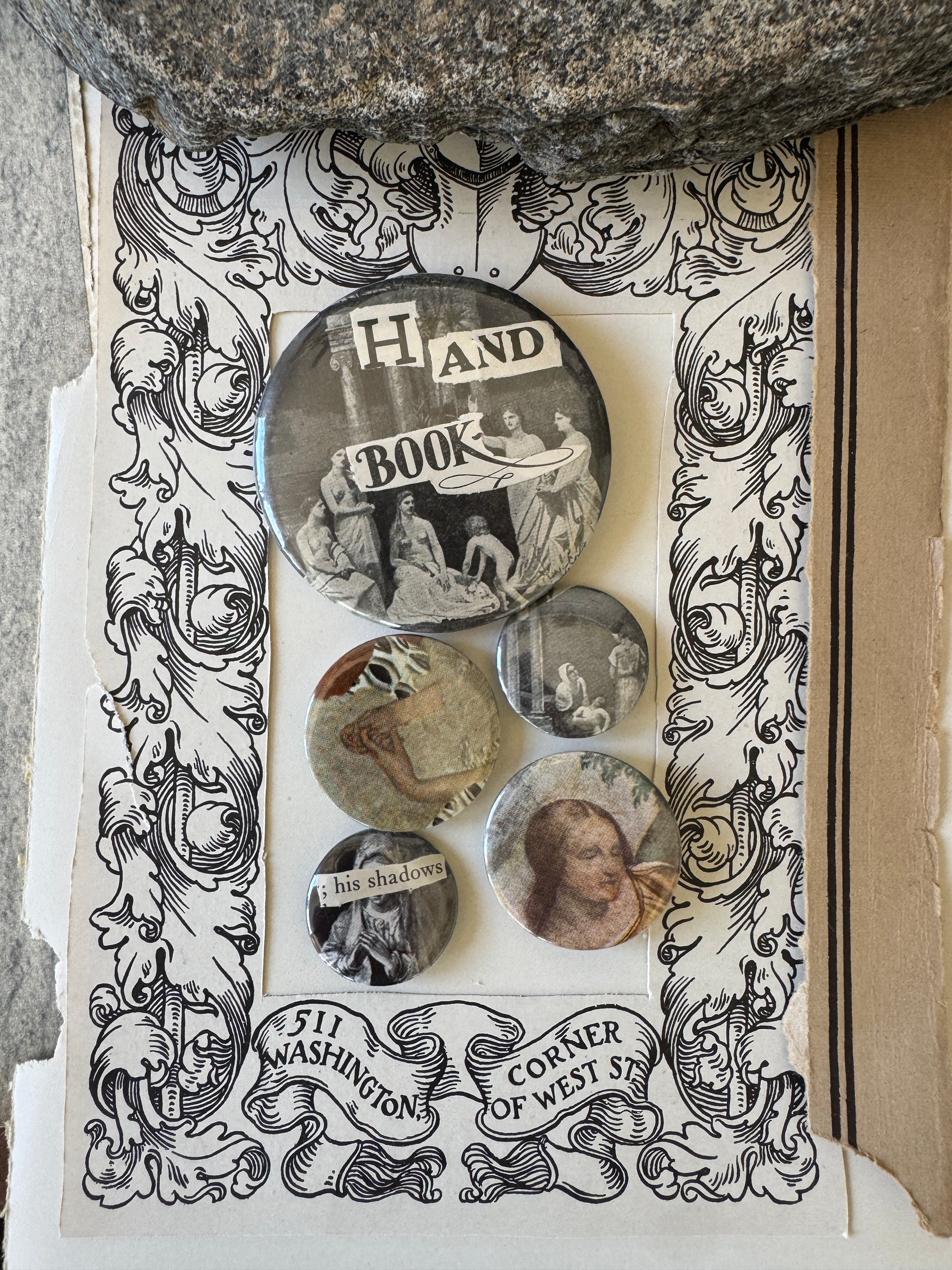 Handmade Button 5 Pack