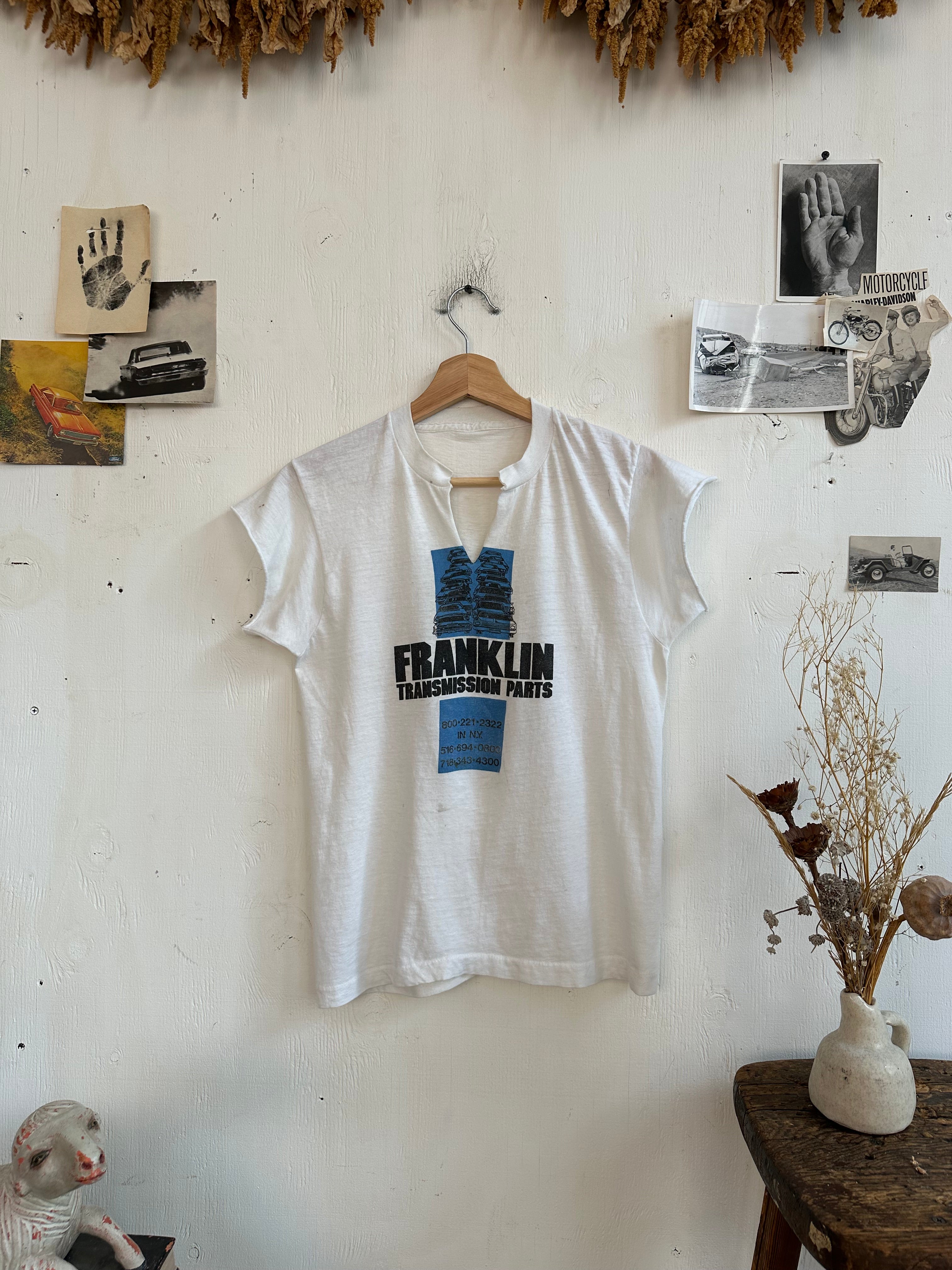 1980s Franklin Transmission Parts Tee (S)