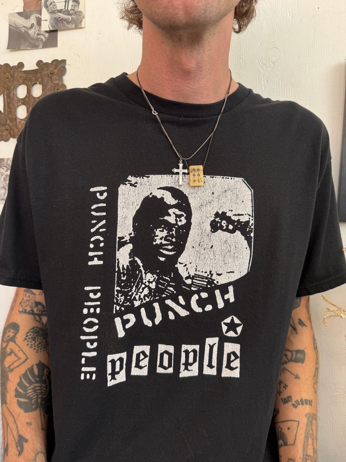 2000s Punch People Punch People Tee